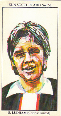 Steve Ludlam Carlisle United 1978/79 the SUN Soccercards #652